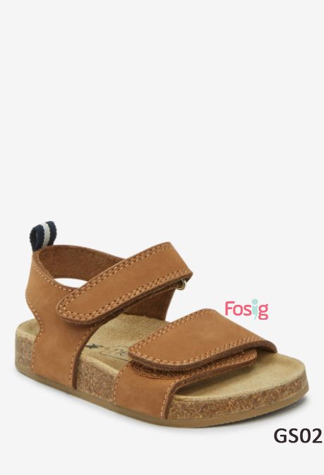  [11,5-13cm ; ] Giày Sandal Bé Trai NXT - Nâu DS 