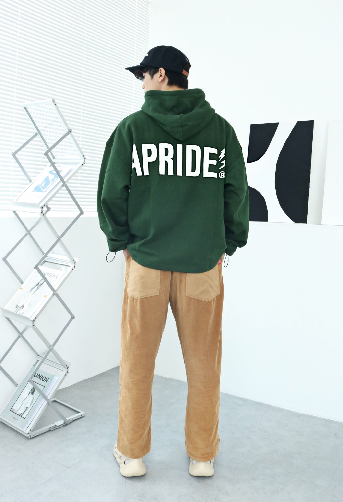 Apride Hoodies Basic Emerald Green