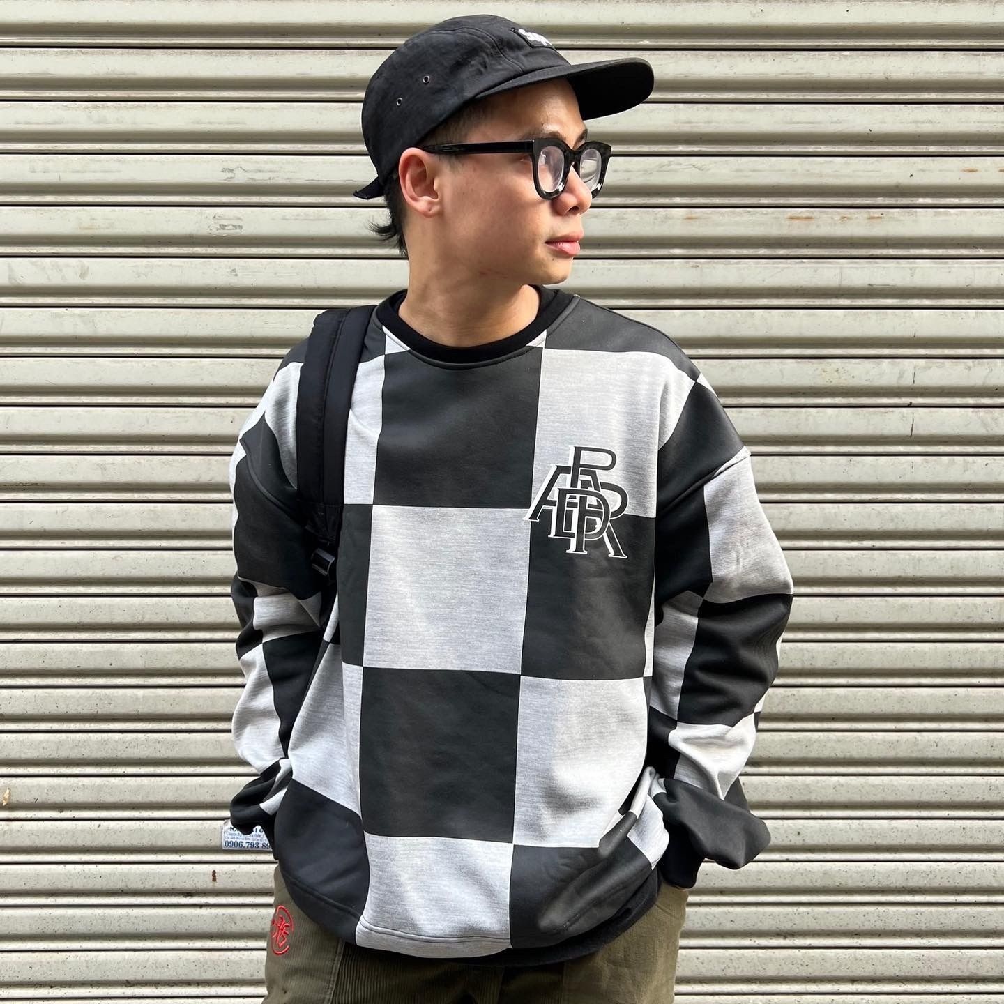 Apride Checkerboard Sweater
