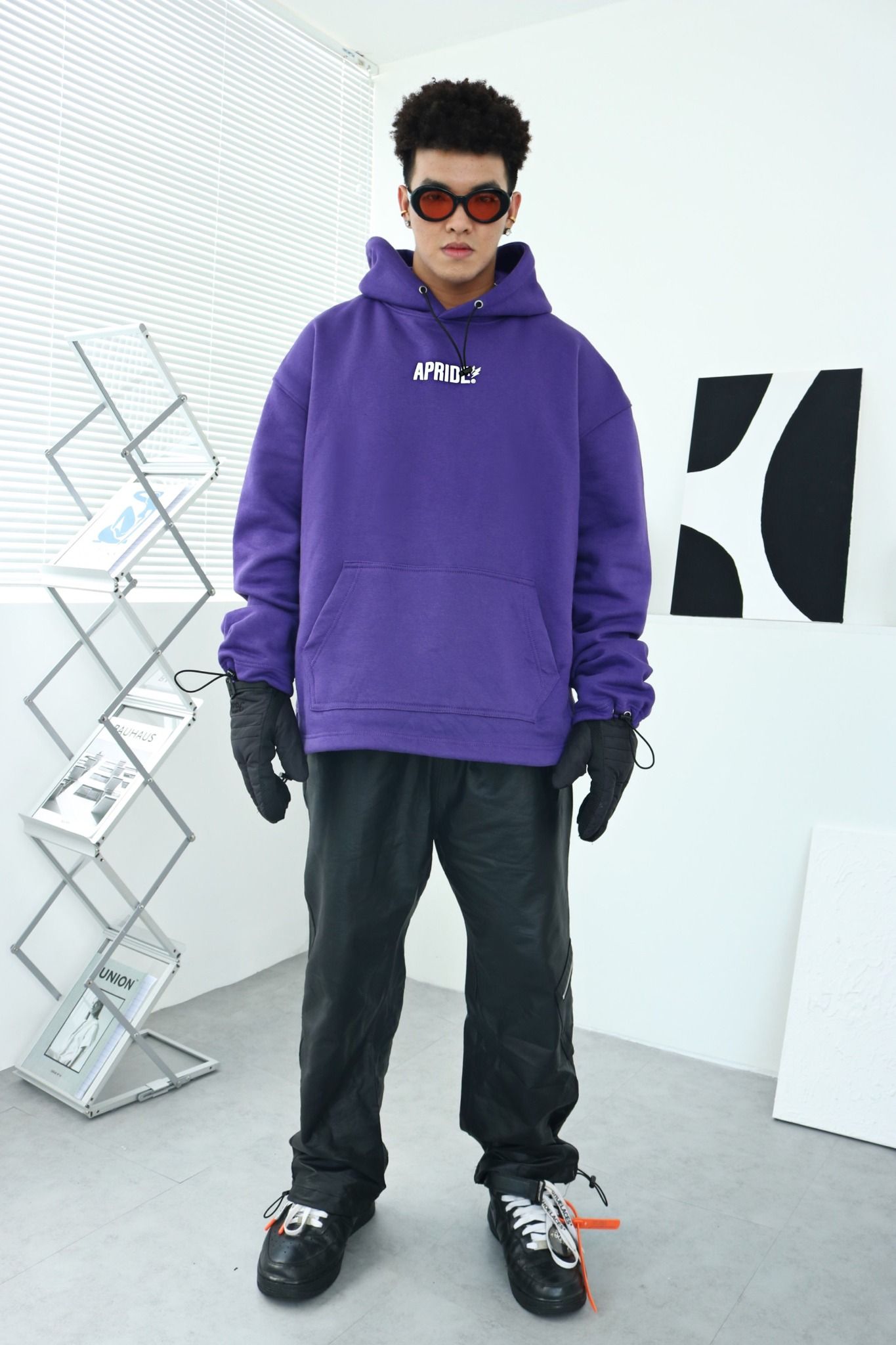 Apride Hoodies Basic Violet