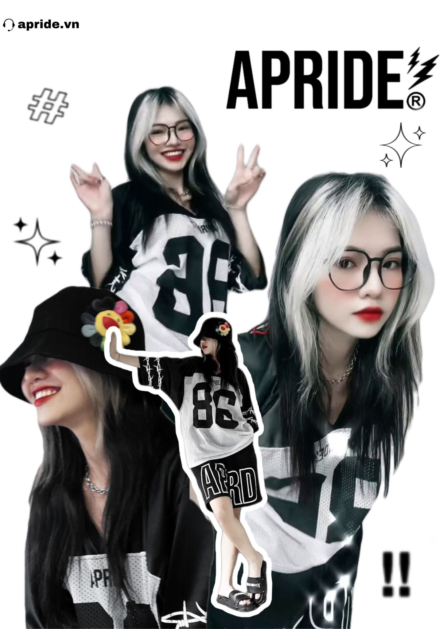 Apride Jersey 86 - White