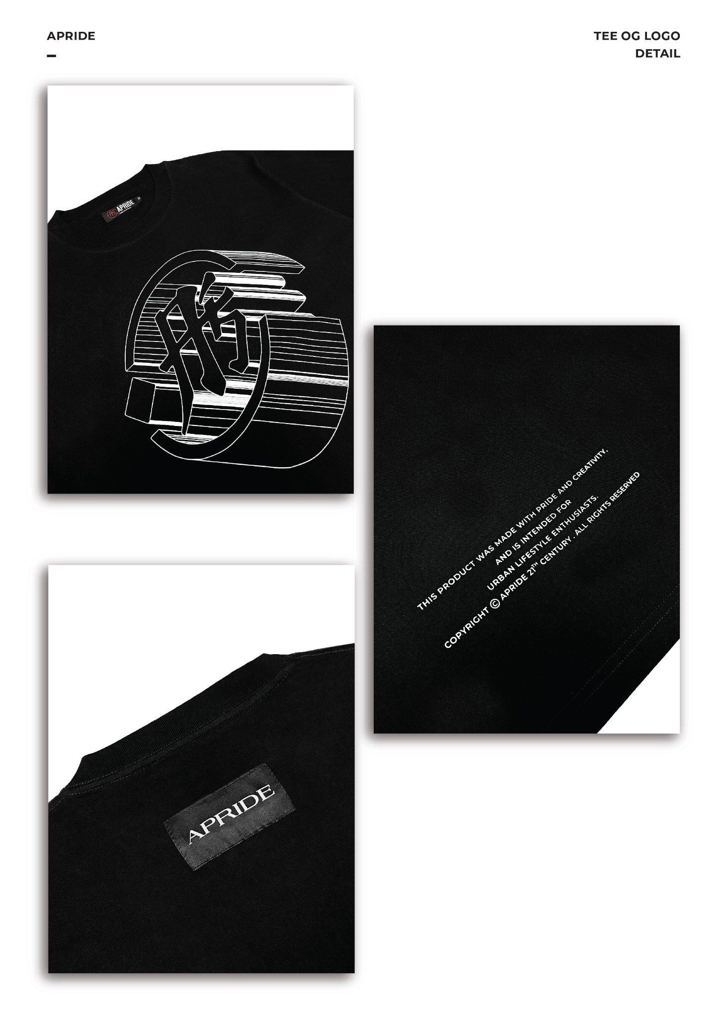 Tee Apride OG Logo 3D
