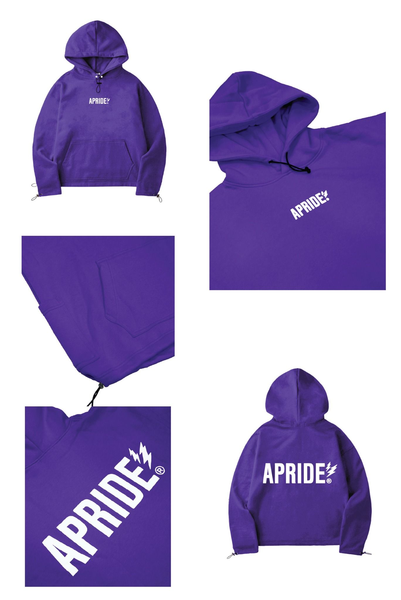Apride Hoodies Basic Violet