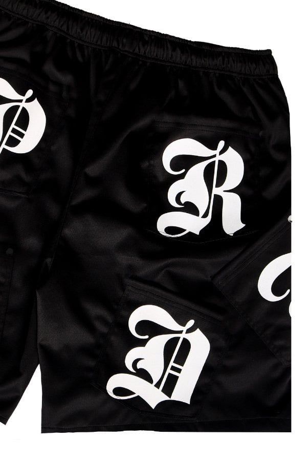 Apride 6 Pockets Shorts - Black&White