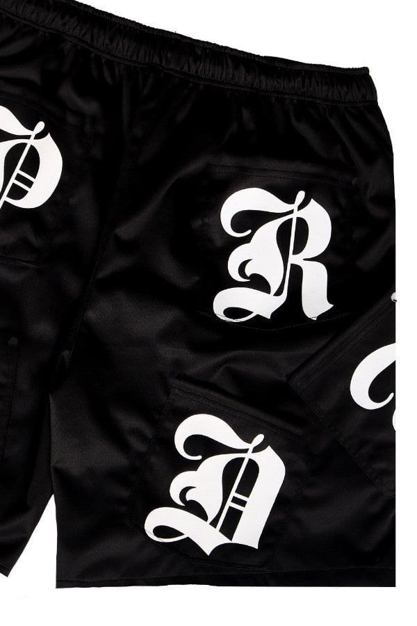  Apride 6 Pockets Shorts - Black&White 