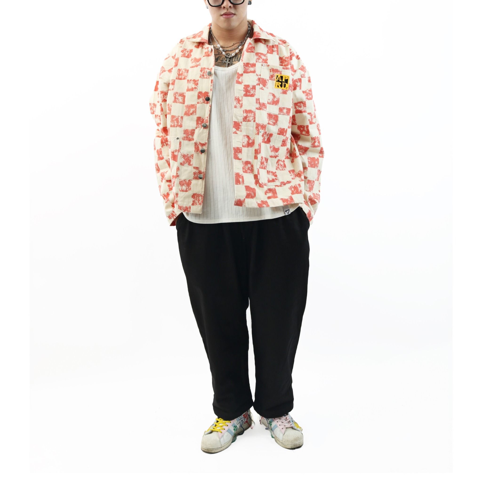 Summer Checkerboard Pink Jackets