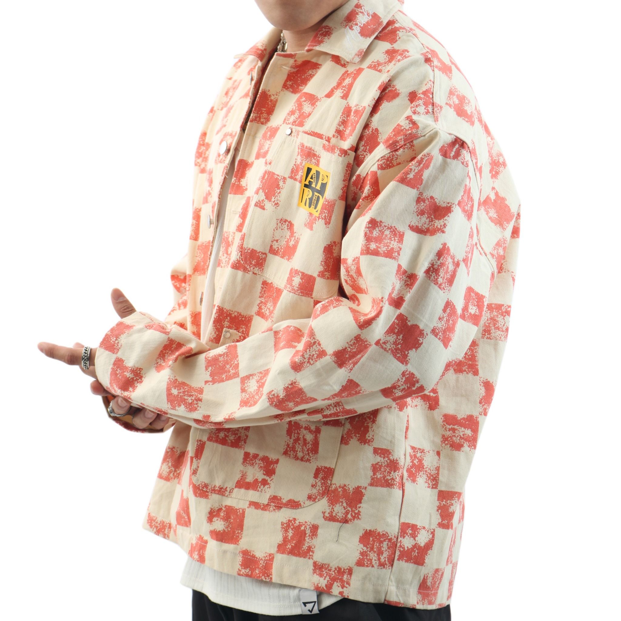 Summer Checkerboard Pink Jackets