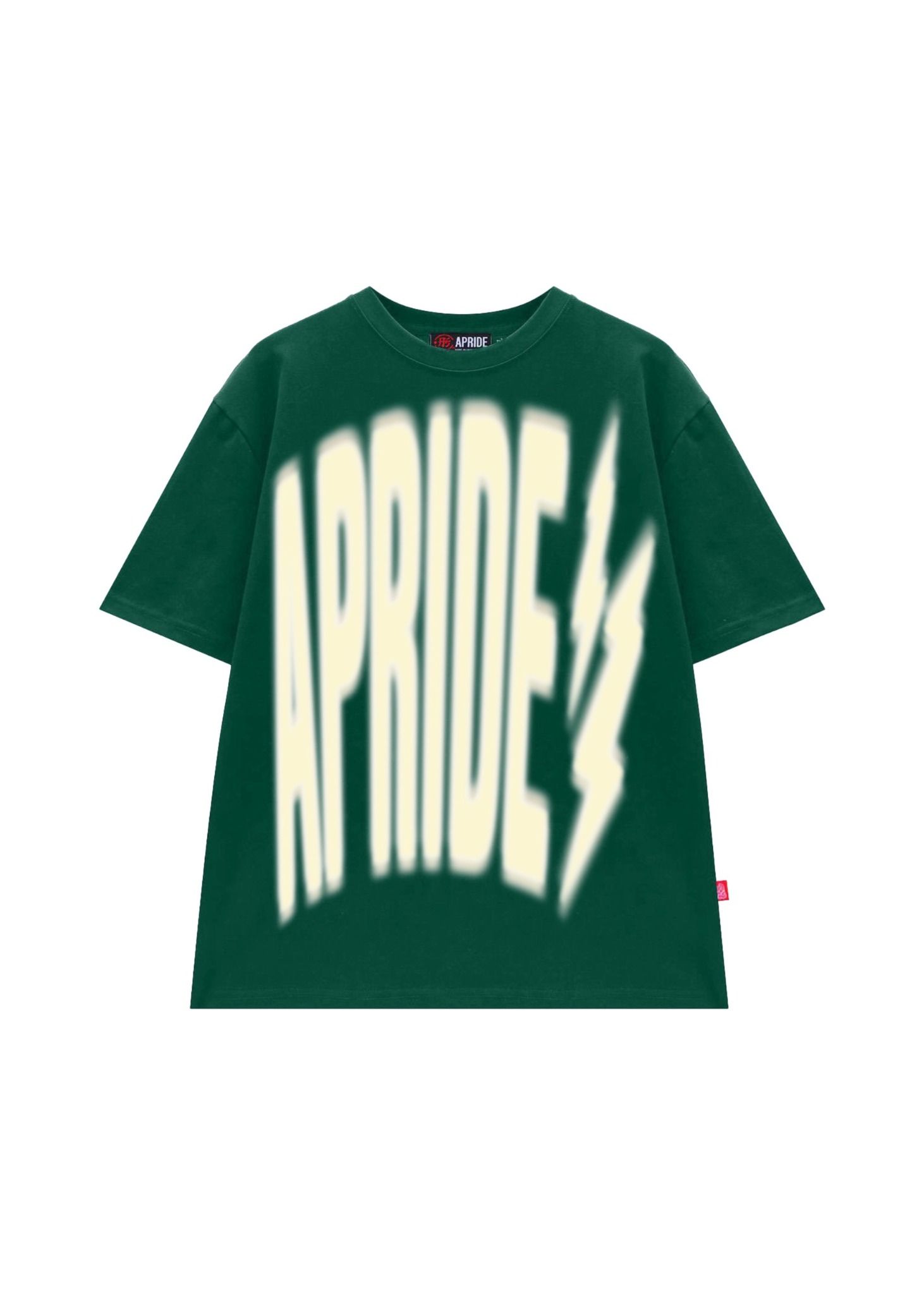 Tee Apride Blurred Logo - Green 