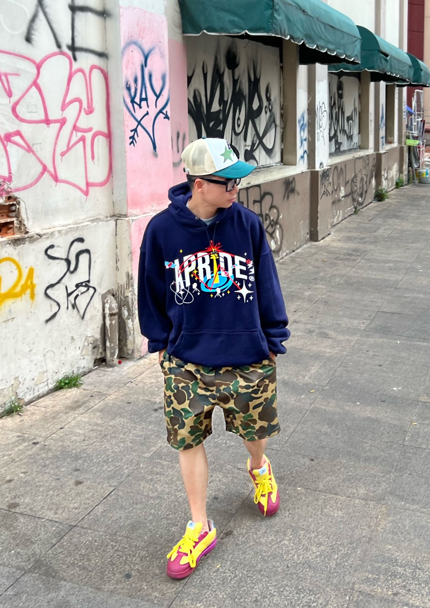 Apride Duck Camo Shorts
