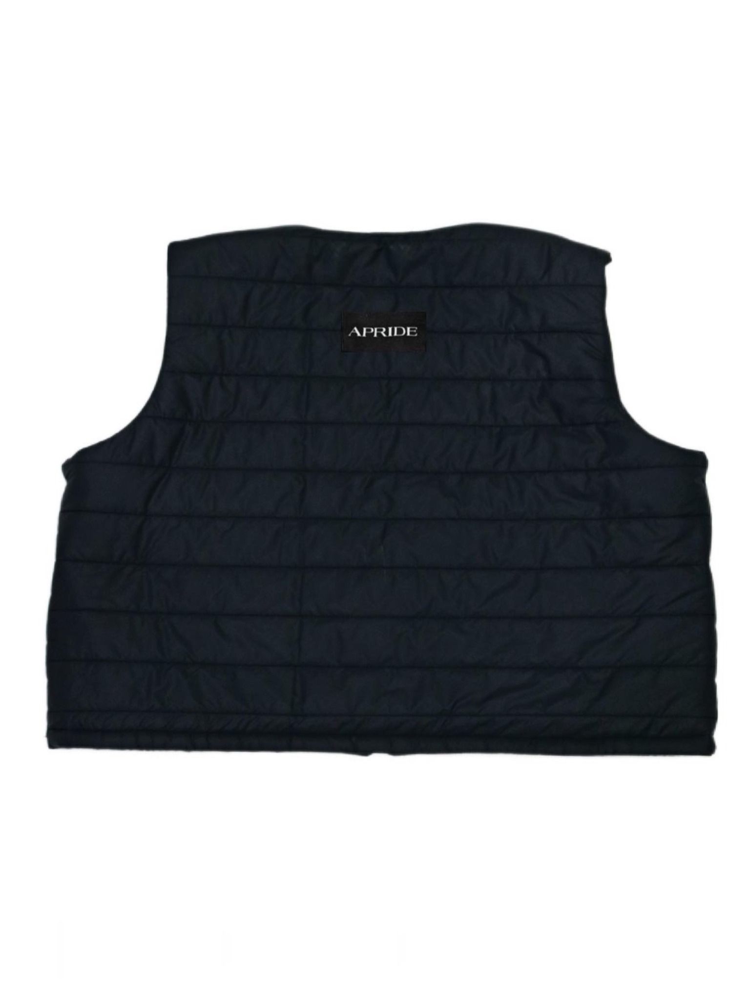  Apride Puffer Cropped Vest 