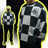  Apride Checkerboard Sweater 