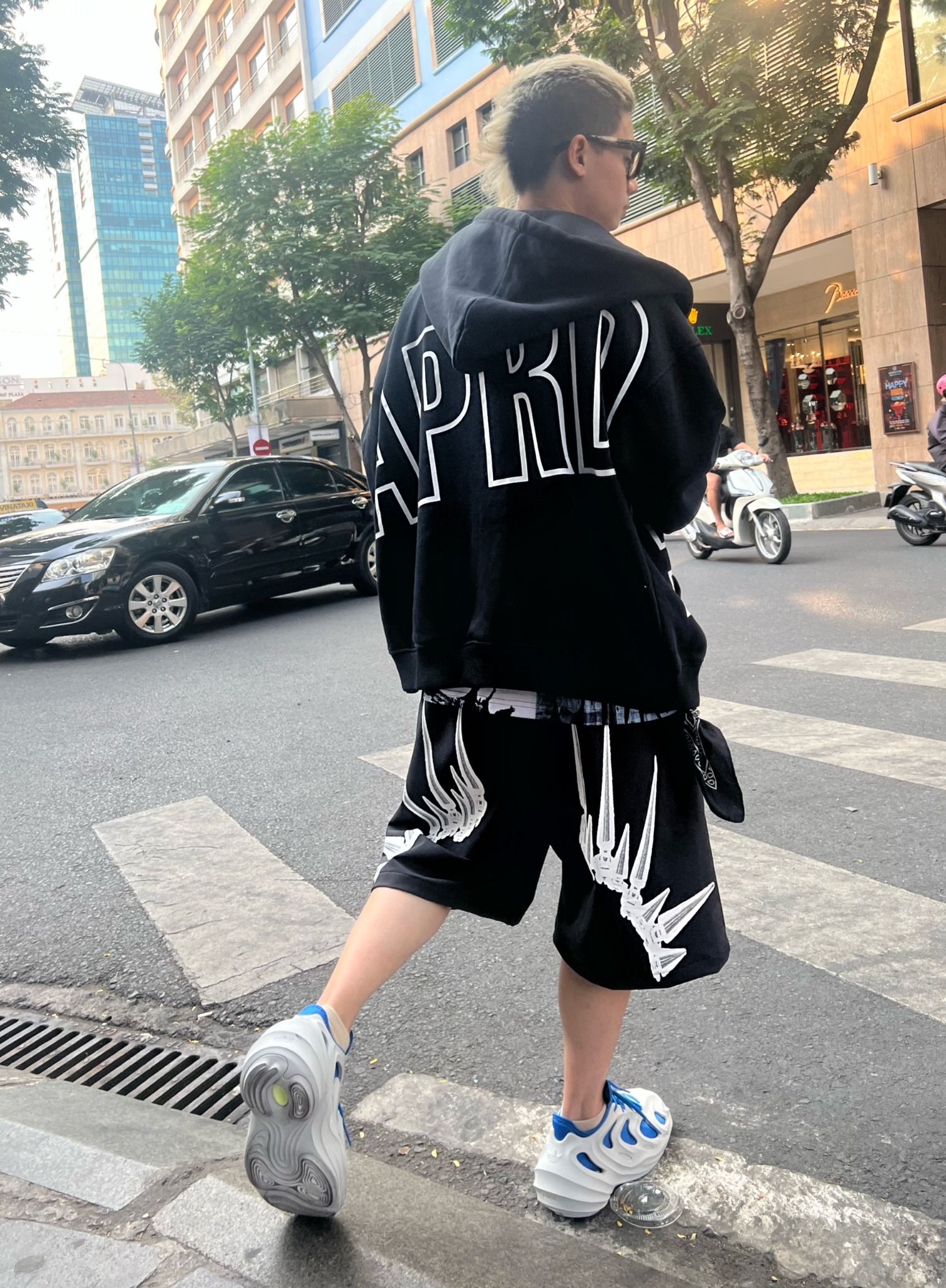 Apride Hoodies Zip APRD - Black