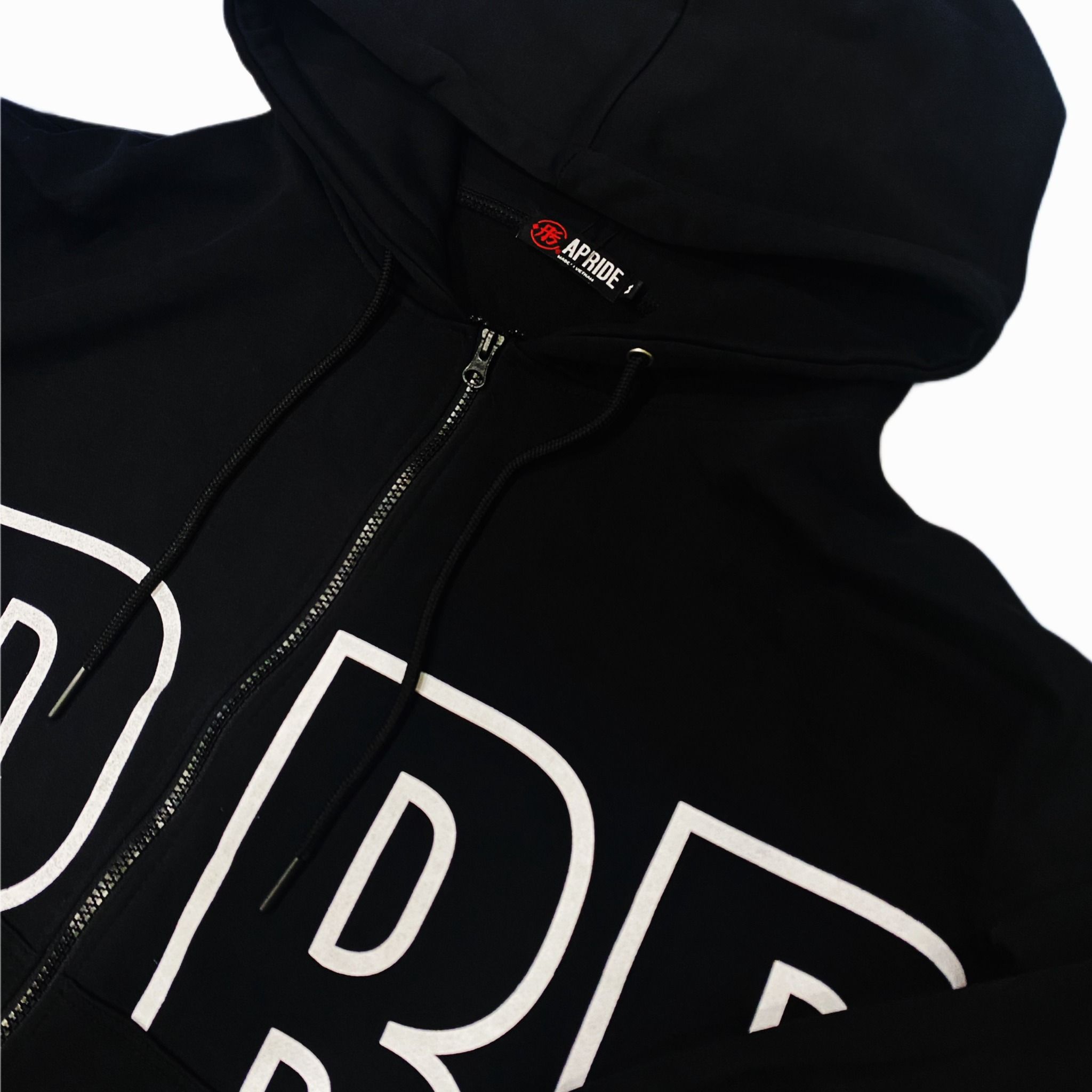 Apride Hoodies Zip APRD - Black