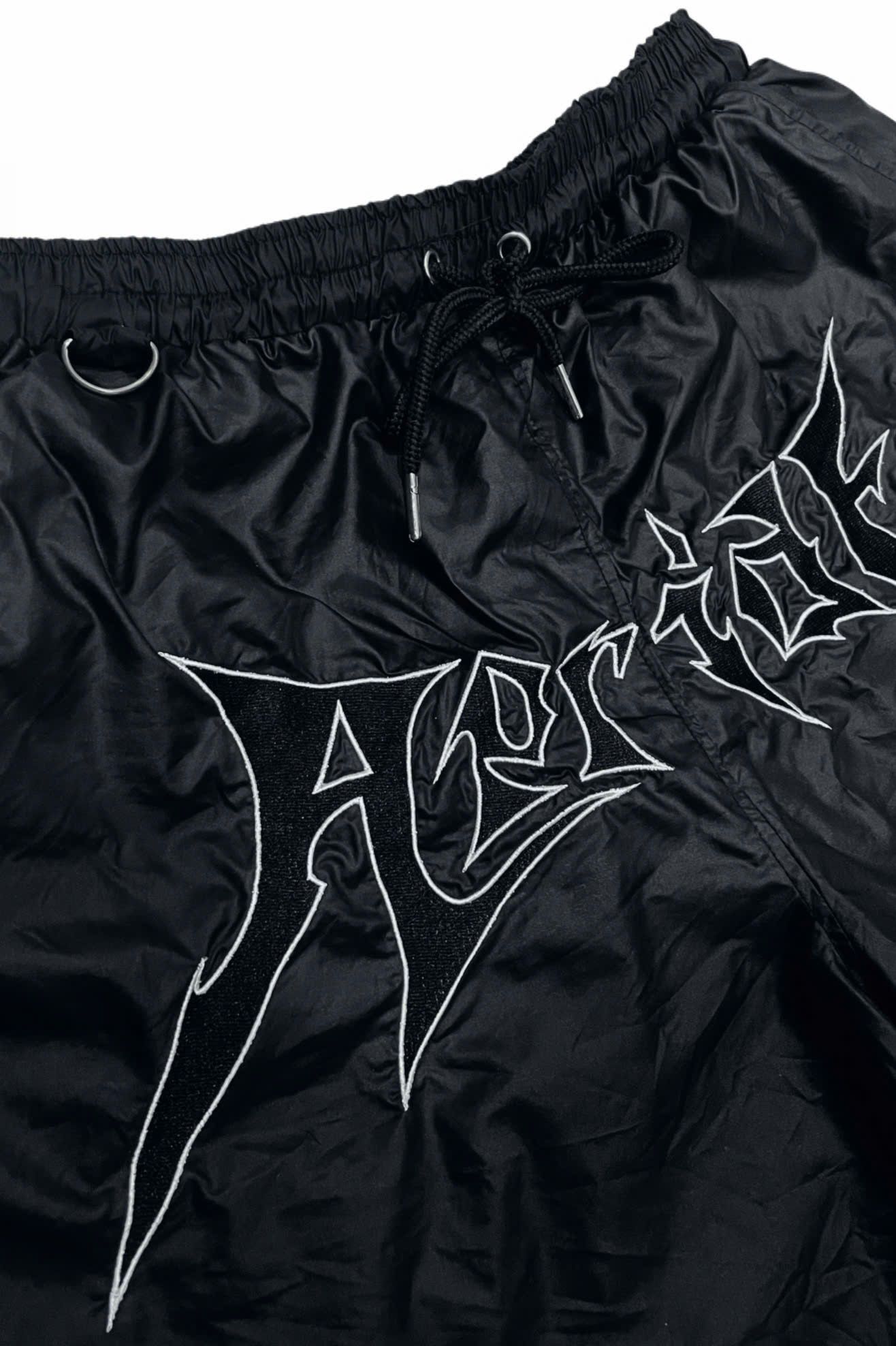 Spiky punk shorts