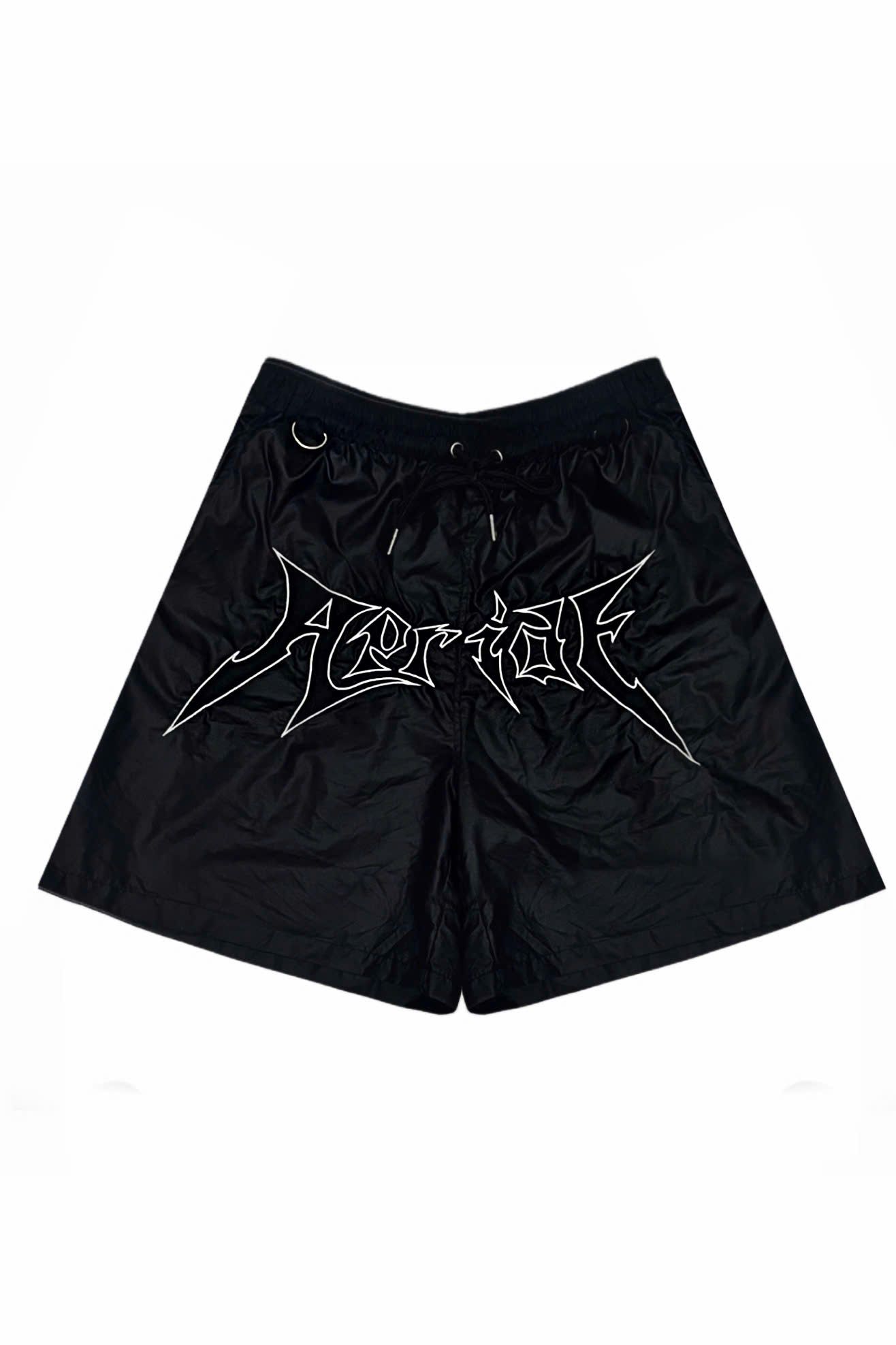 Spiky punk shorts