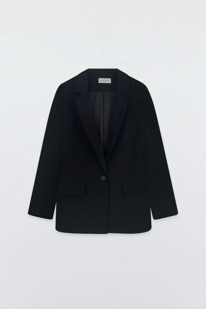 Blazer casual style tuytsy black 1 khuy