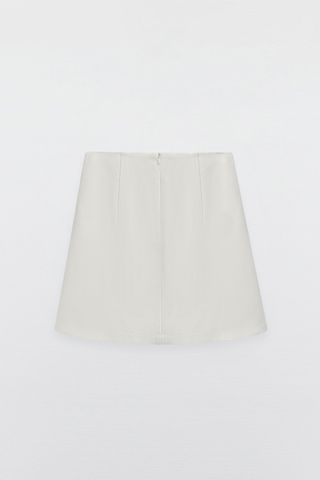 Mini skirts casual style tuytsy beige