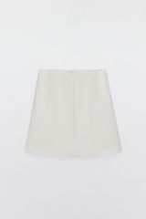 Mini skirts casual style tuytsy beige