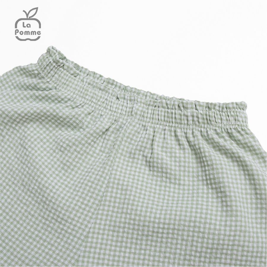Bộ ba lỗ La Pomme Caro Babydoll - Xanh