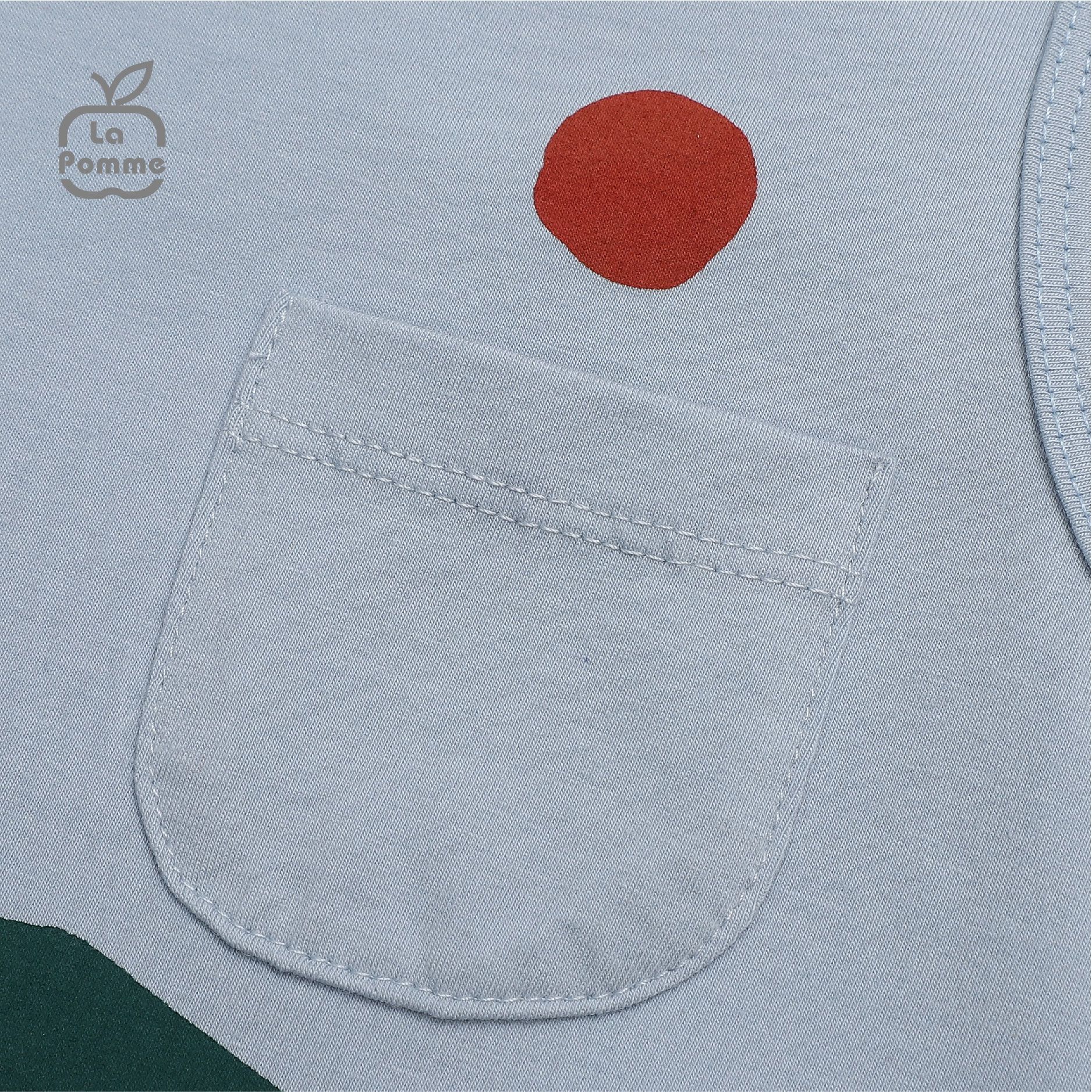 Bộ ba lỗ La Pomme Khám phá thiên nhiên - Xanh