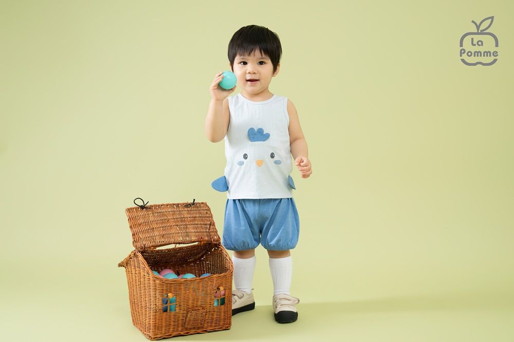 Bộ sát nách La Pomme Bạn nhỏ trong vườn