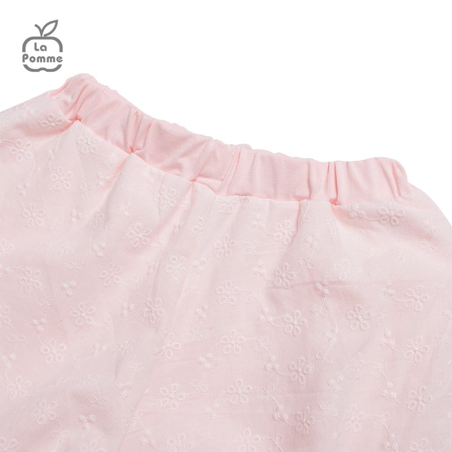 Bộ cộc tay La Pomme Shining Smile - Hồng