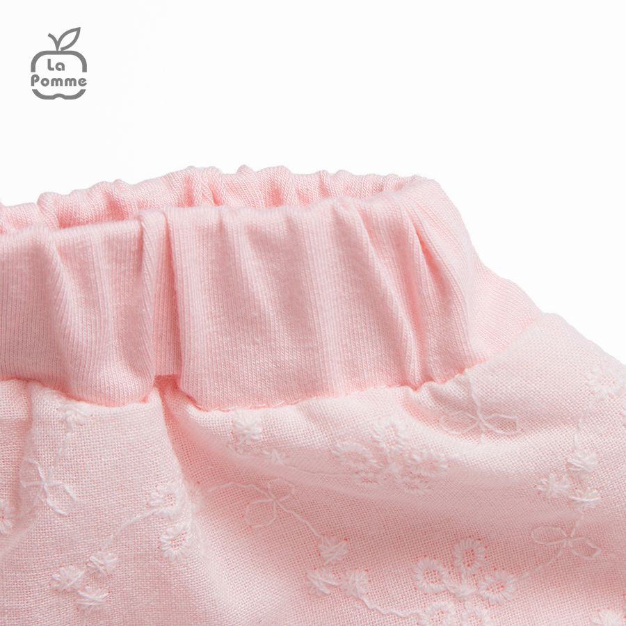 Bộ cộc tay La Pomme Shining Smile - Trắng