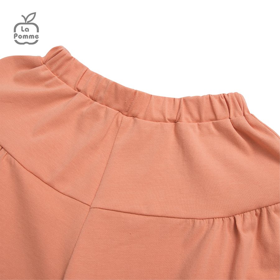 Bộ cộc tay La Pomme túi bèo - Vàng