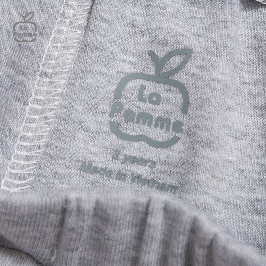 Bộ cộc tay La Pomme túi bèo - Vàng