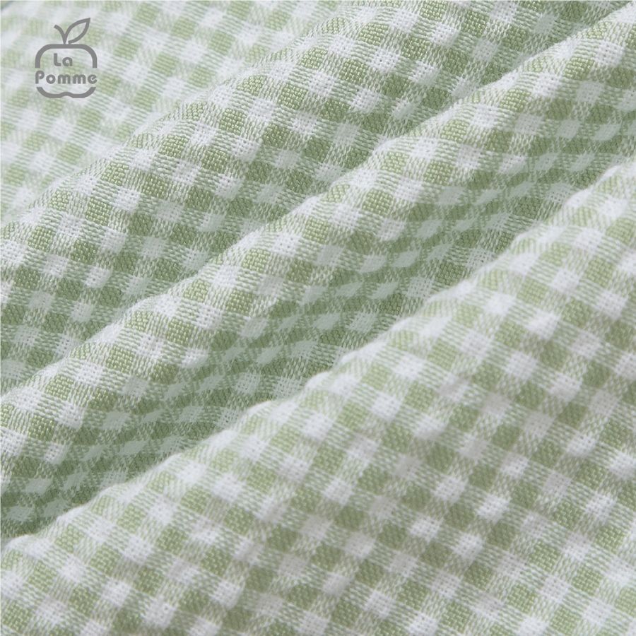 Bộ cộc tay La Pomme Caro vui nhộn - Xanh lá
