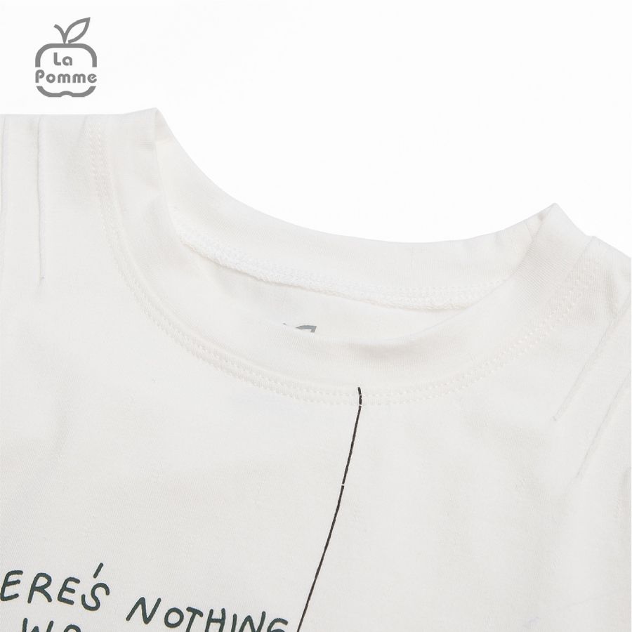 Bộ cộc tay La Pomme Caro vui nhộn - Xanh lá