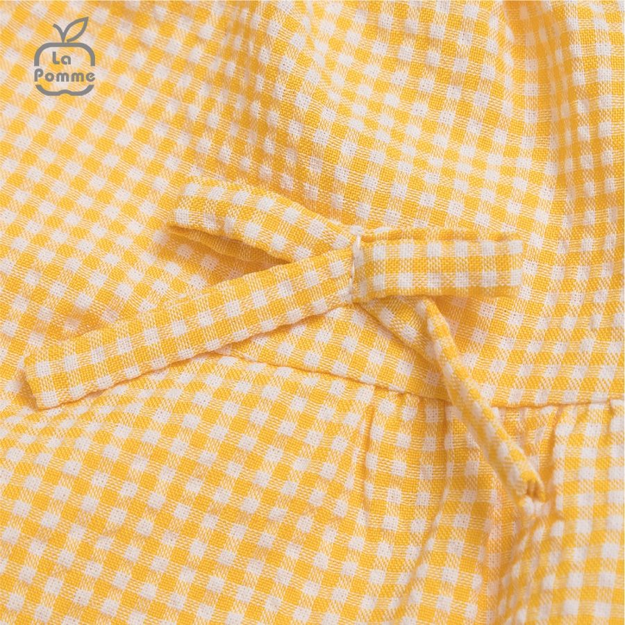 Bộ cộc tay La Pomme Caro vui nhộn - Xanh biển
