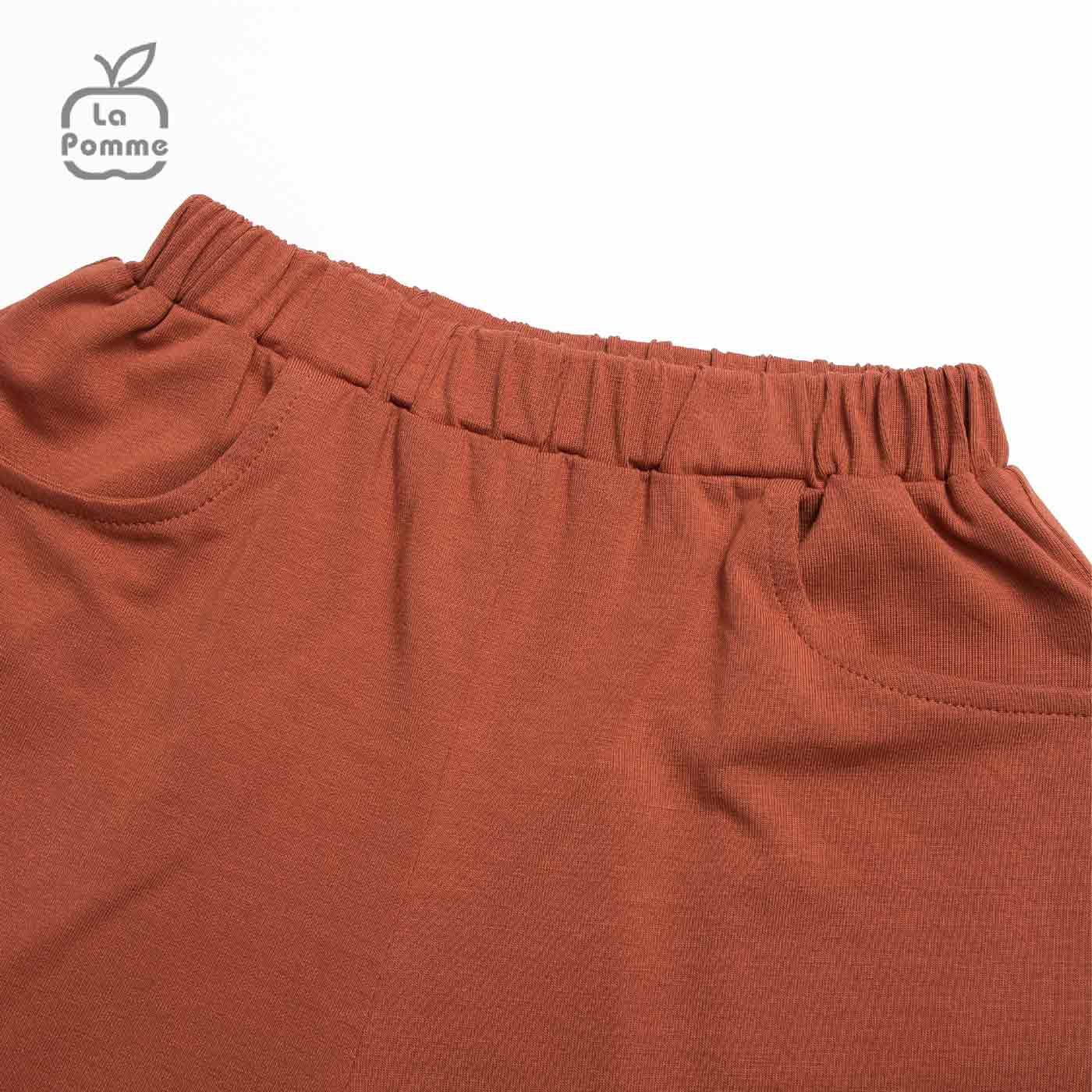 Bộ cộc tay La Pomme Smiling Polo - Ghi