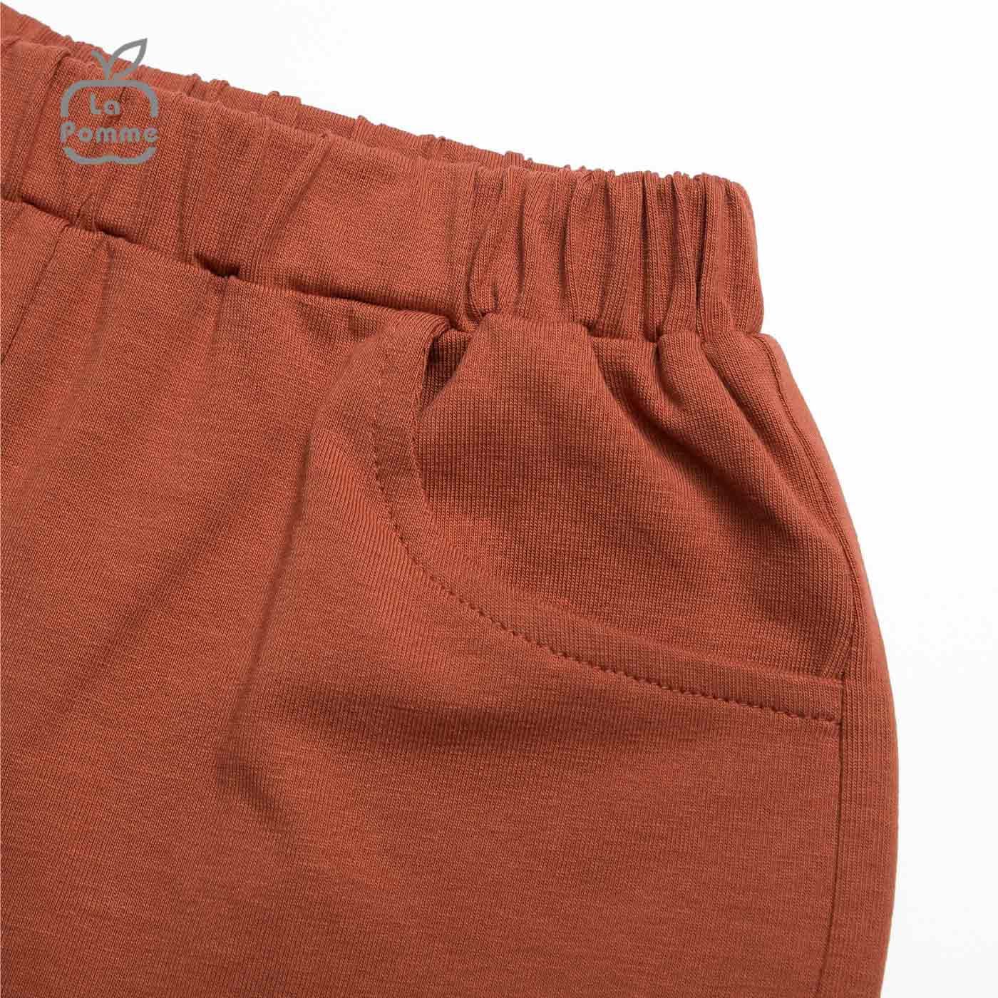 Bộ cộc tay La Pomme Smiling Polo - Be