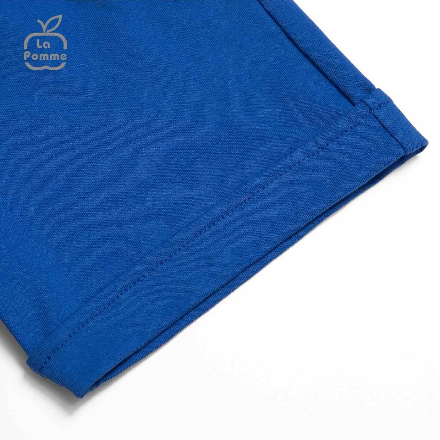 Bộ cộc tay La Pomme Smiling Polo - Ghi