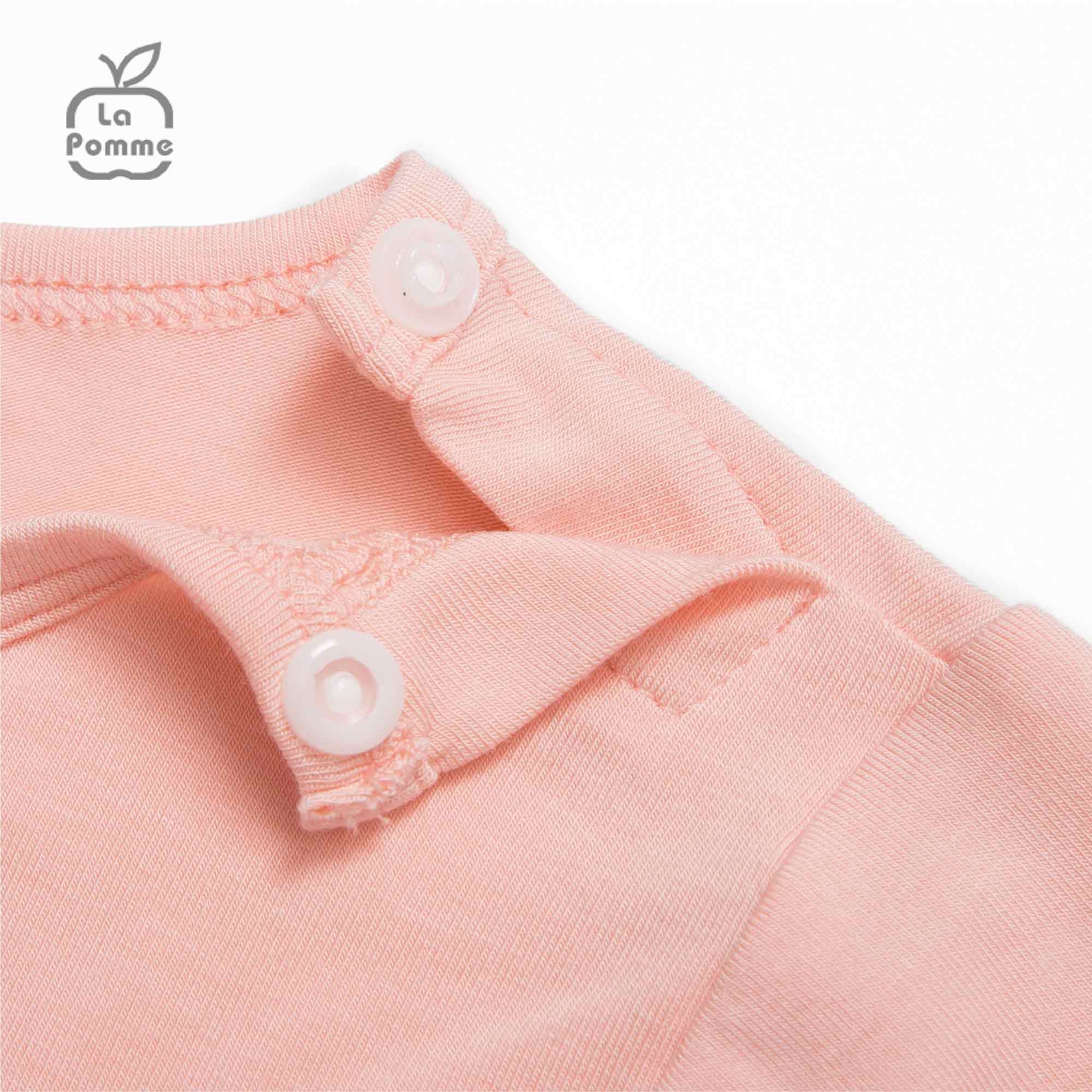 Bộ cộc tay La Pomme It's OK - Nâu