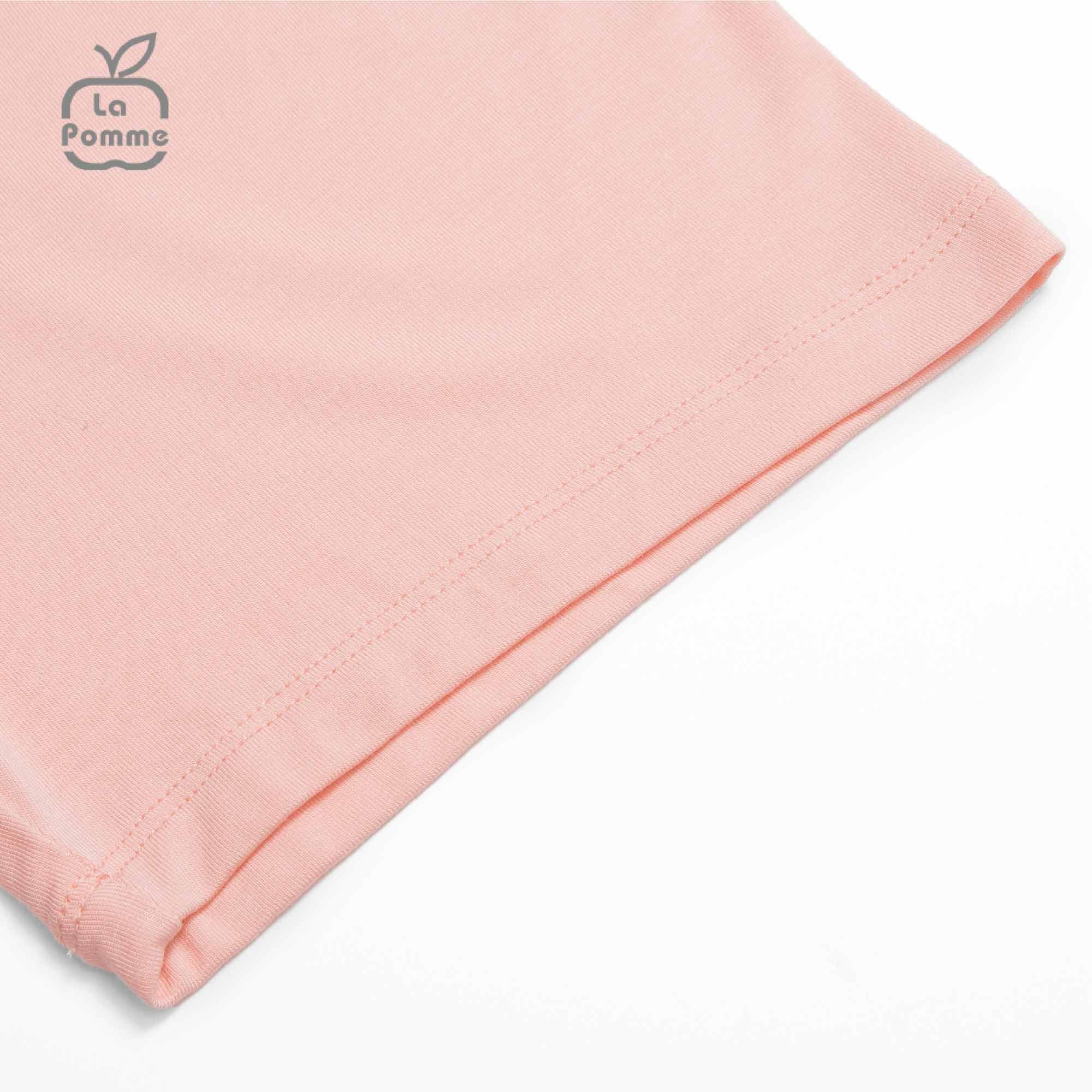 Bộ cộc tay La Pomme It's OK - Nâu