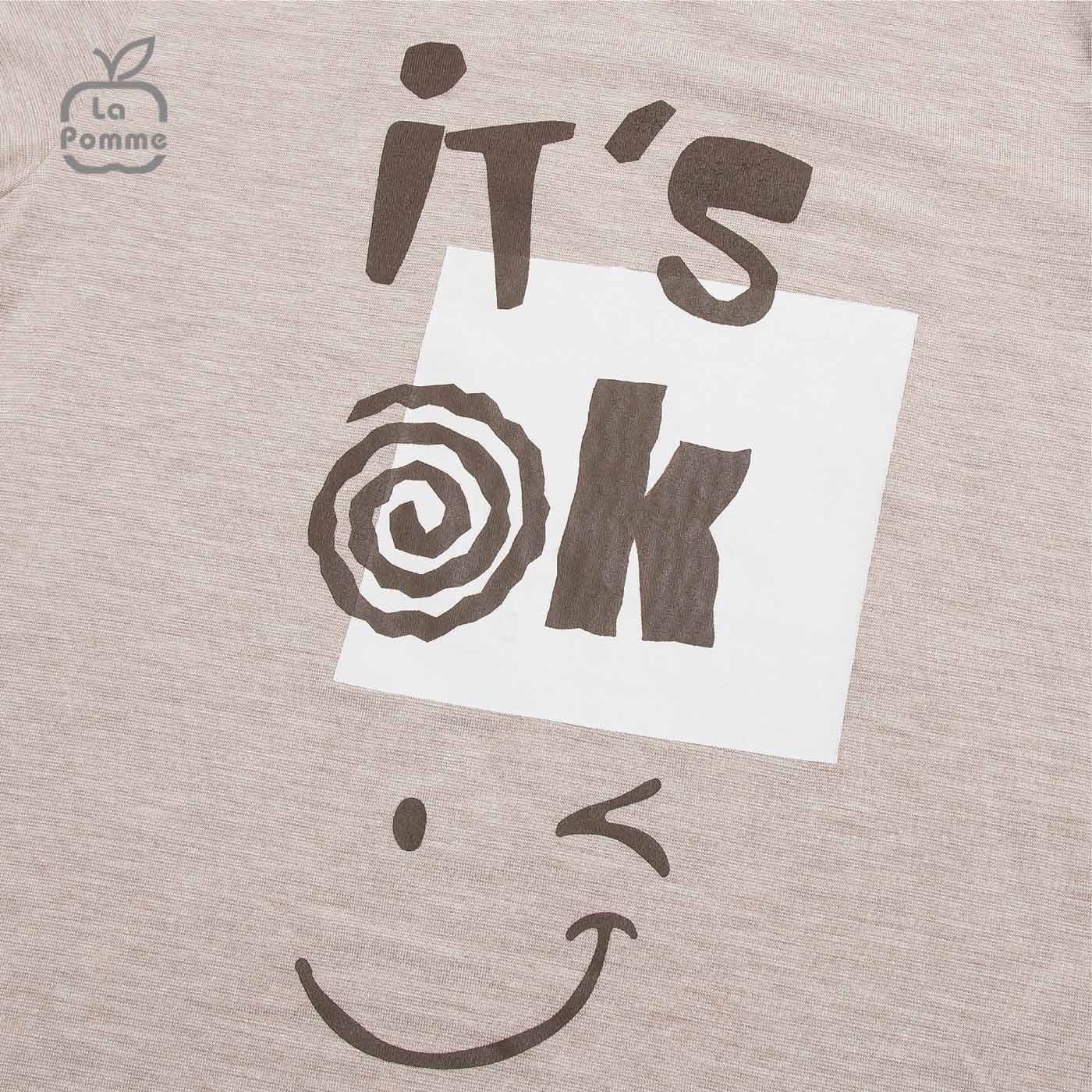 Bộ cộc tay La Pomme It's OK - Xanh lá