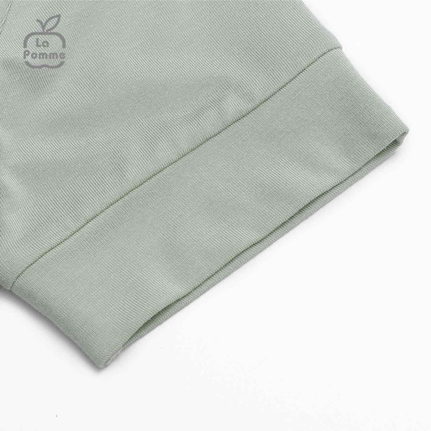 Bộ cộc tay La Pomme It's OK - Nâu