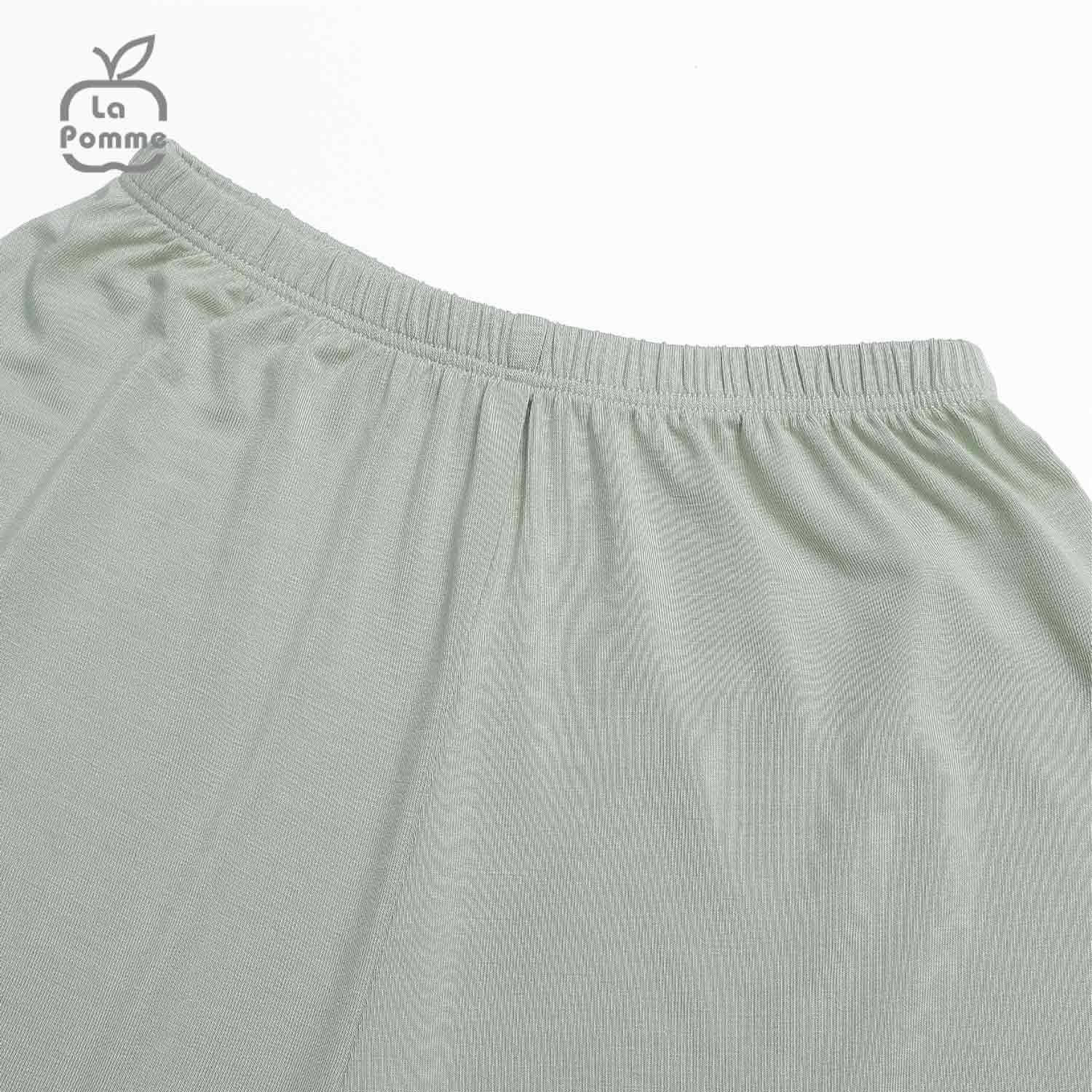 Bộ cộc tay La Pomme It's OK - Xanh lá