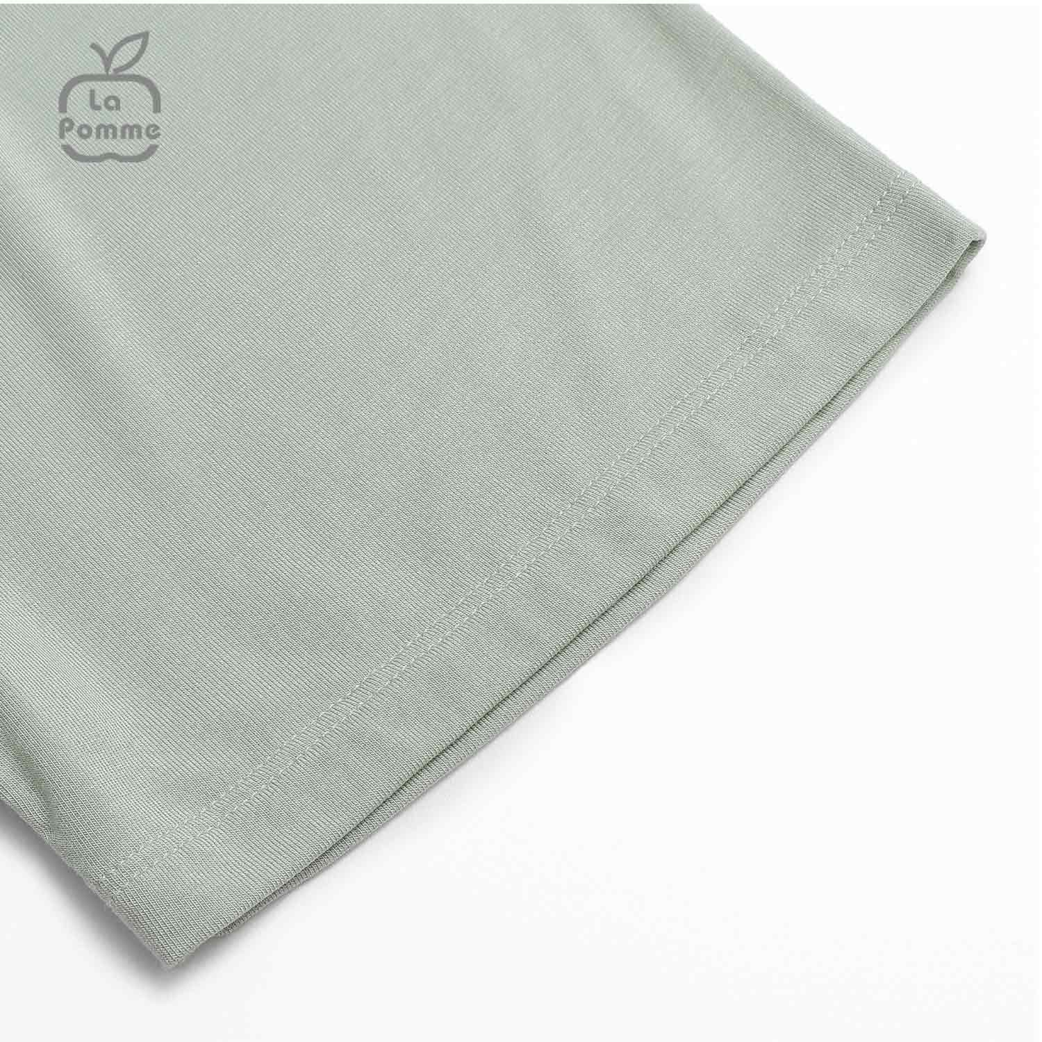 Bộ cộc tay La Pomme It's OK - Nâu
