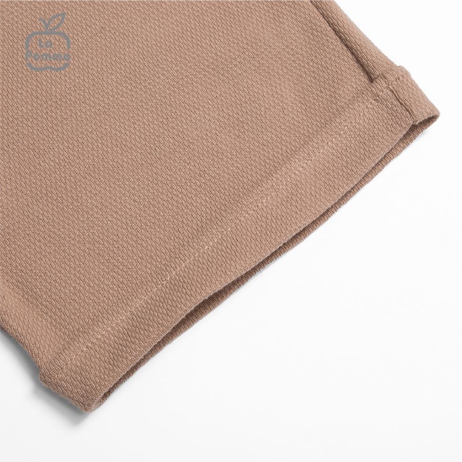 Bộ cộc tay La Pomme Caro túi rút - Trắng