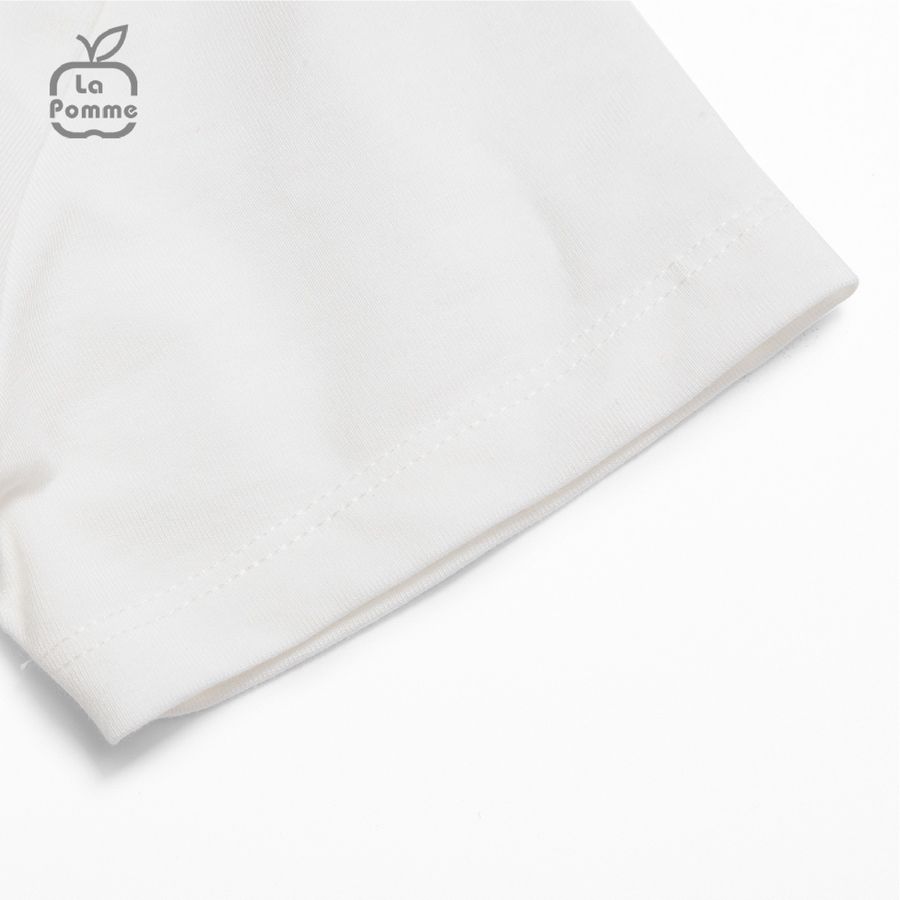 Bộ cộc tay La Pomme Caro túi rút - Nâu