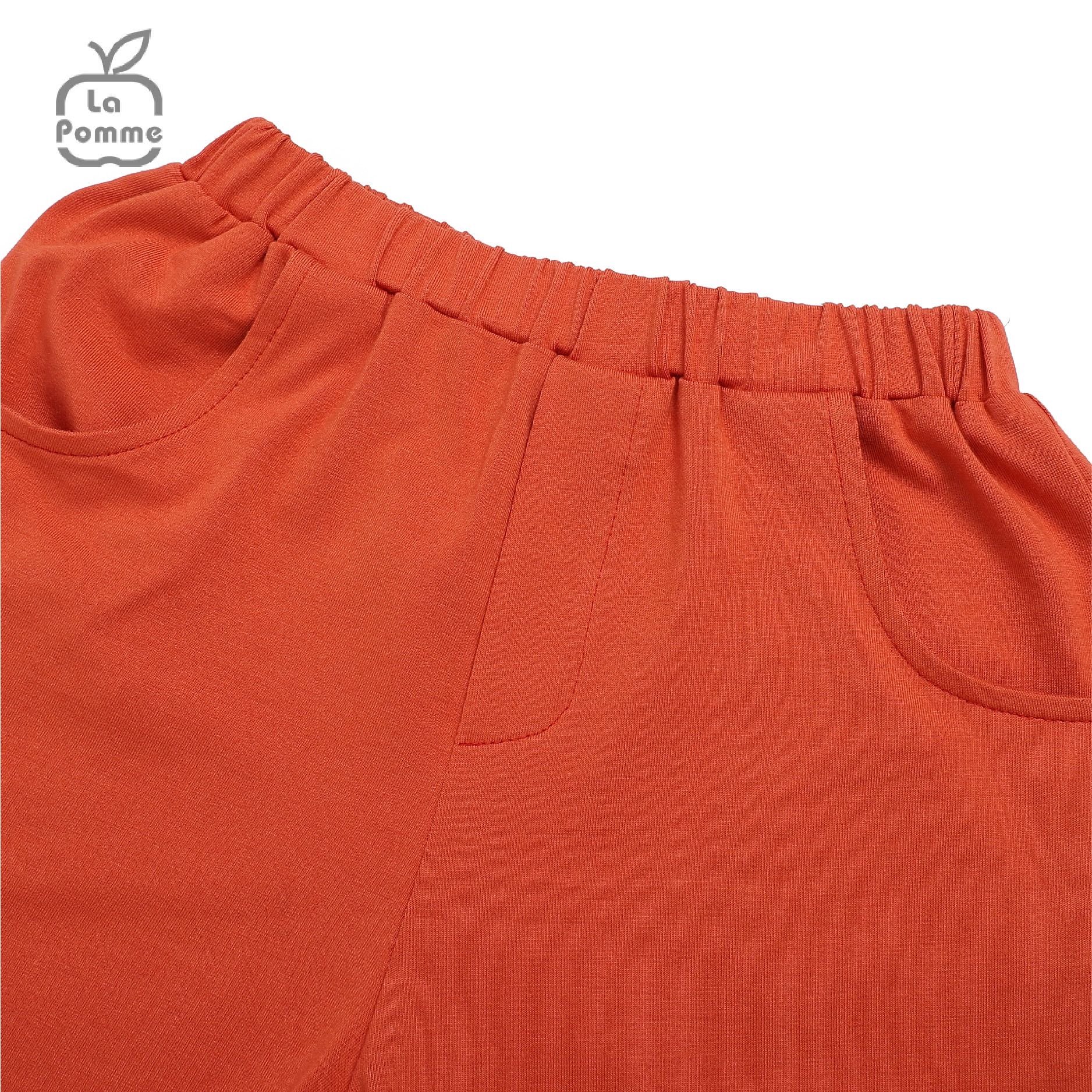 Bộ cộc tay La Pomme Báo đốm tập tô - Vàng