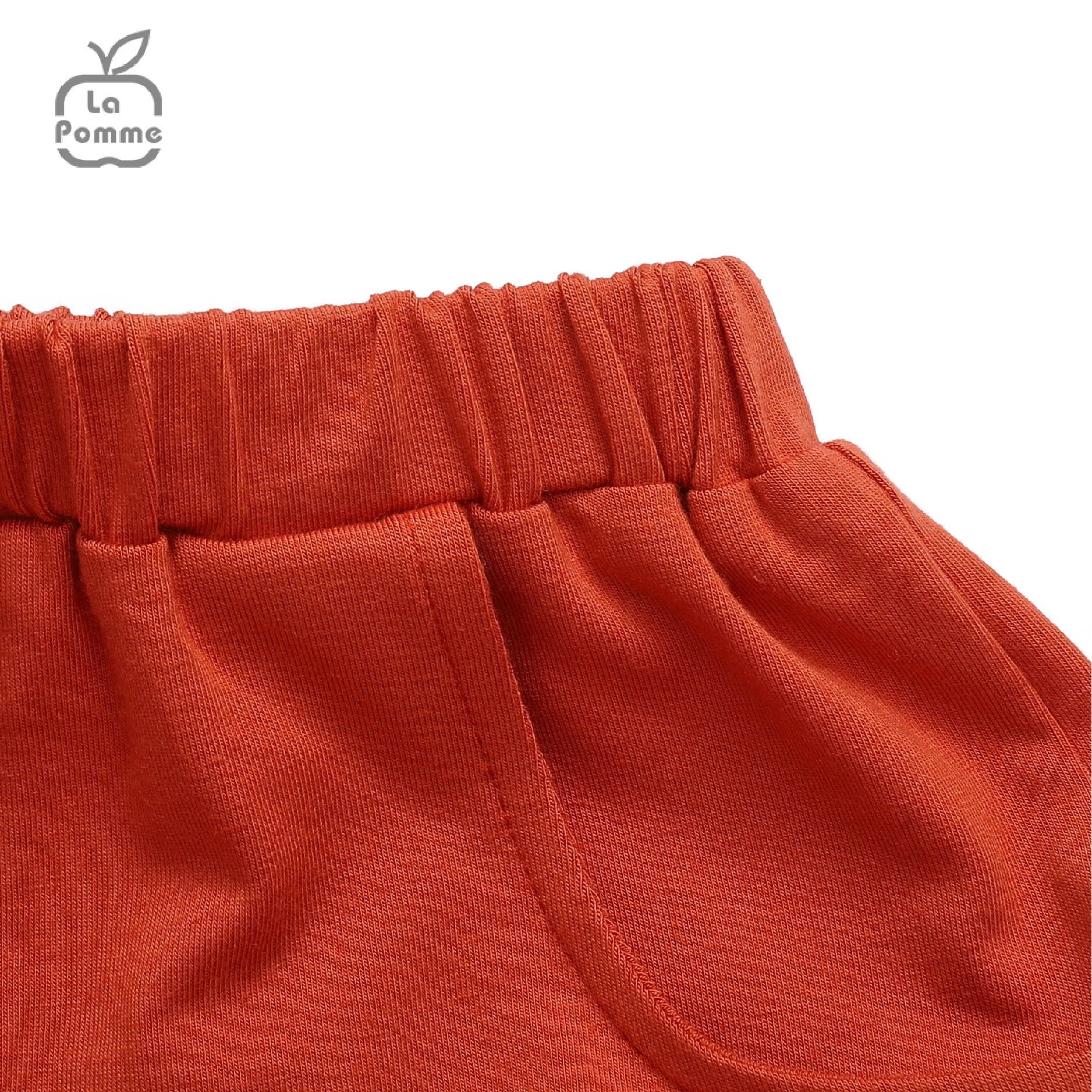 Bộ cộc tay La Pomme Báo đốm tập tô - Vàng