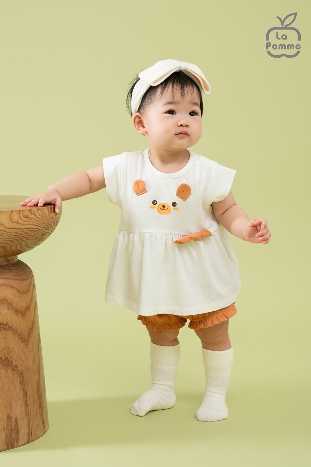 Bộ cộc tay La Pomme Thế giới bé xinh