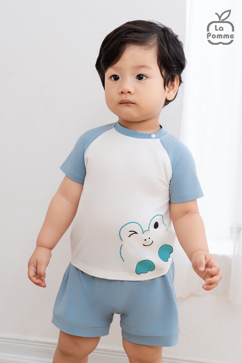 Bộ cộc tay La Pomme Vườn nhỏ thân yêu
