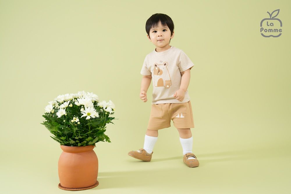 Bộ cộc tay La Pomme Bạn nhỏ đáng yêu