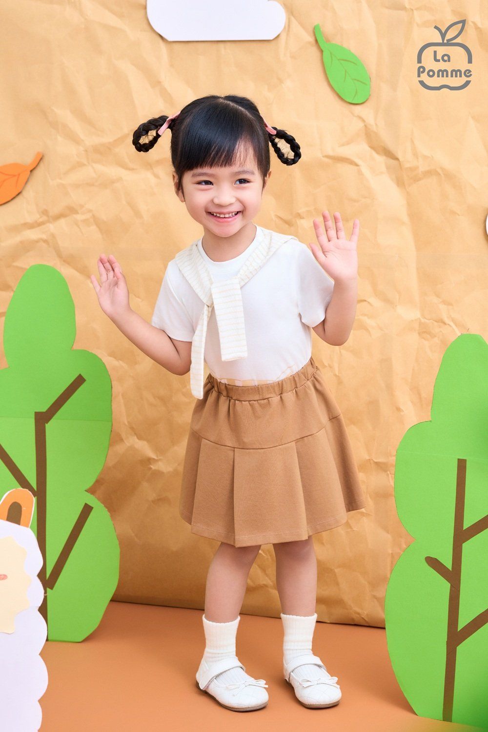 Bộ cộc tay La Pomme Good day