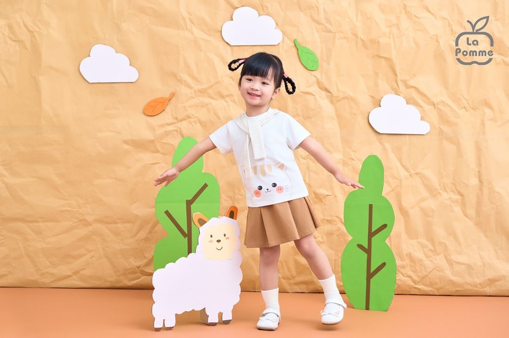Bộ cộc tay La Pomme Good day